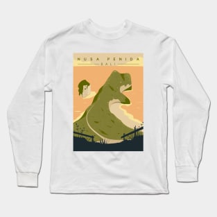 Nusa Penida Bali Poster Long Sleeve T-Shirt